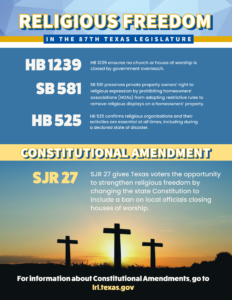 87th Session - Religious Freedom